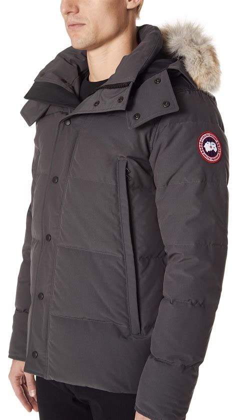 canada goose wyndham parka grey